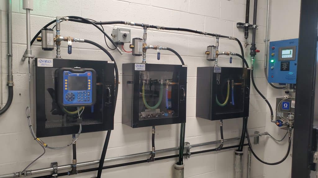 Lubrication Oil Sampling Station