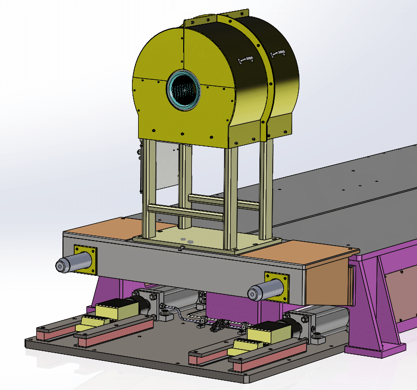 Automated Docking System drawing