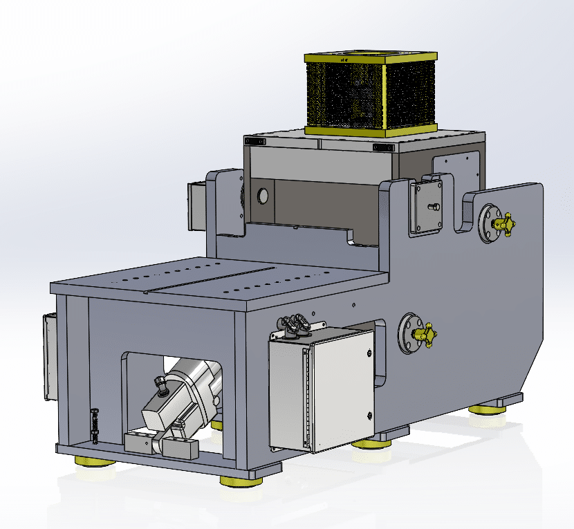 Horizontal Vertical Test Stand drawing